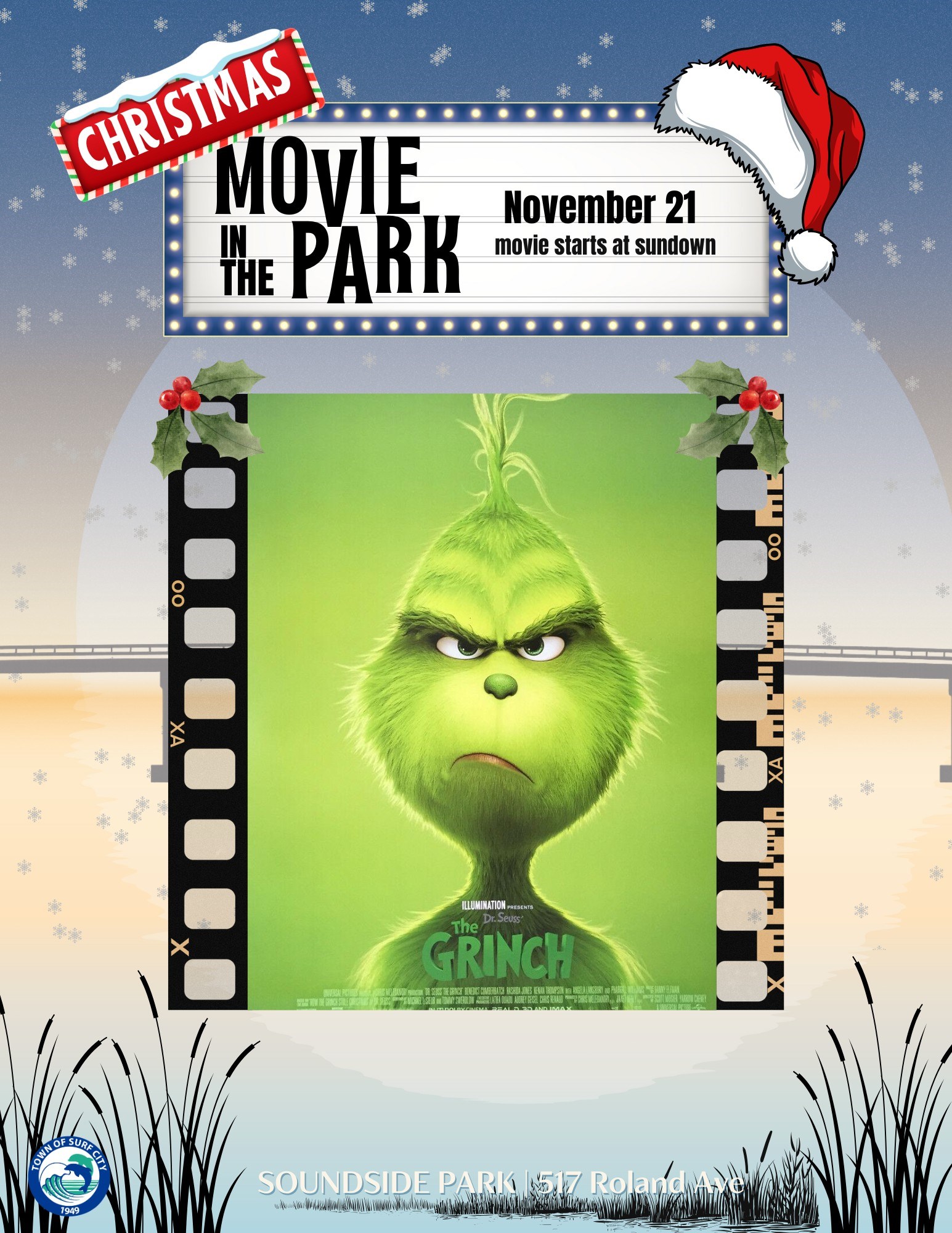 Christmas Movie in the Park